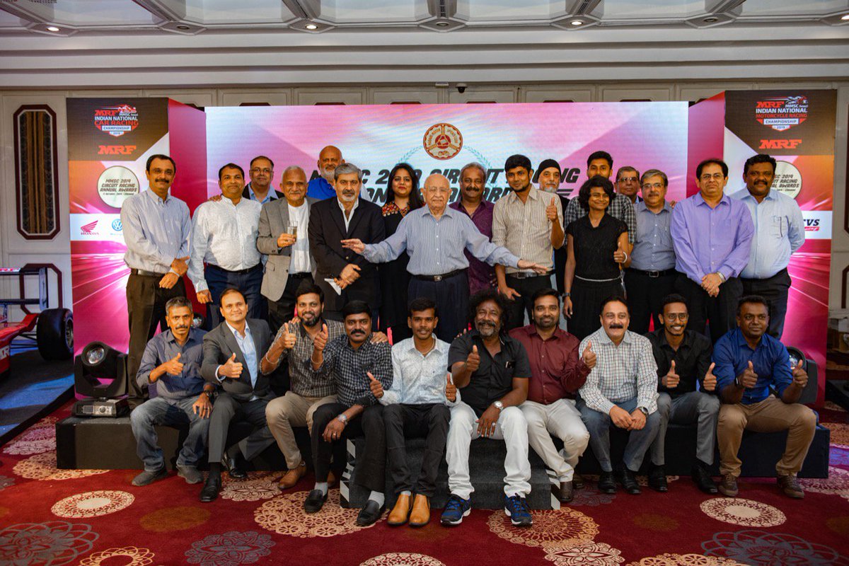 MMSCChennai's tweet image. Our one &amp;amp; only founding father in existence today &apos;GODFATHER INDU CHANDHOK&apos; blessing the next generation of Race officials at the Awards night yesterday @karunchandhok @suhailchandhok @vickychandhok