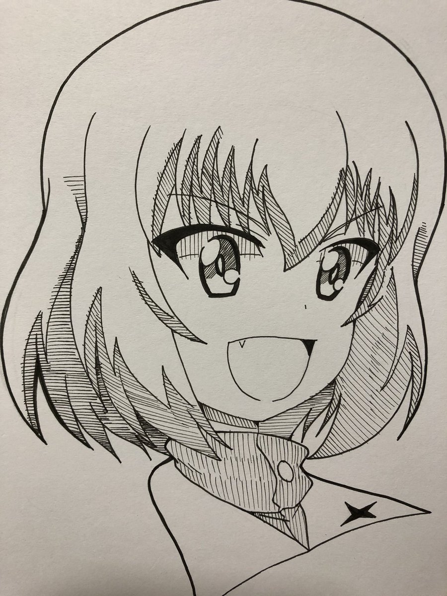 #おおさか作戦 用色紙③
さおりん、カチューシャ、麻子、西隊長 