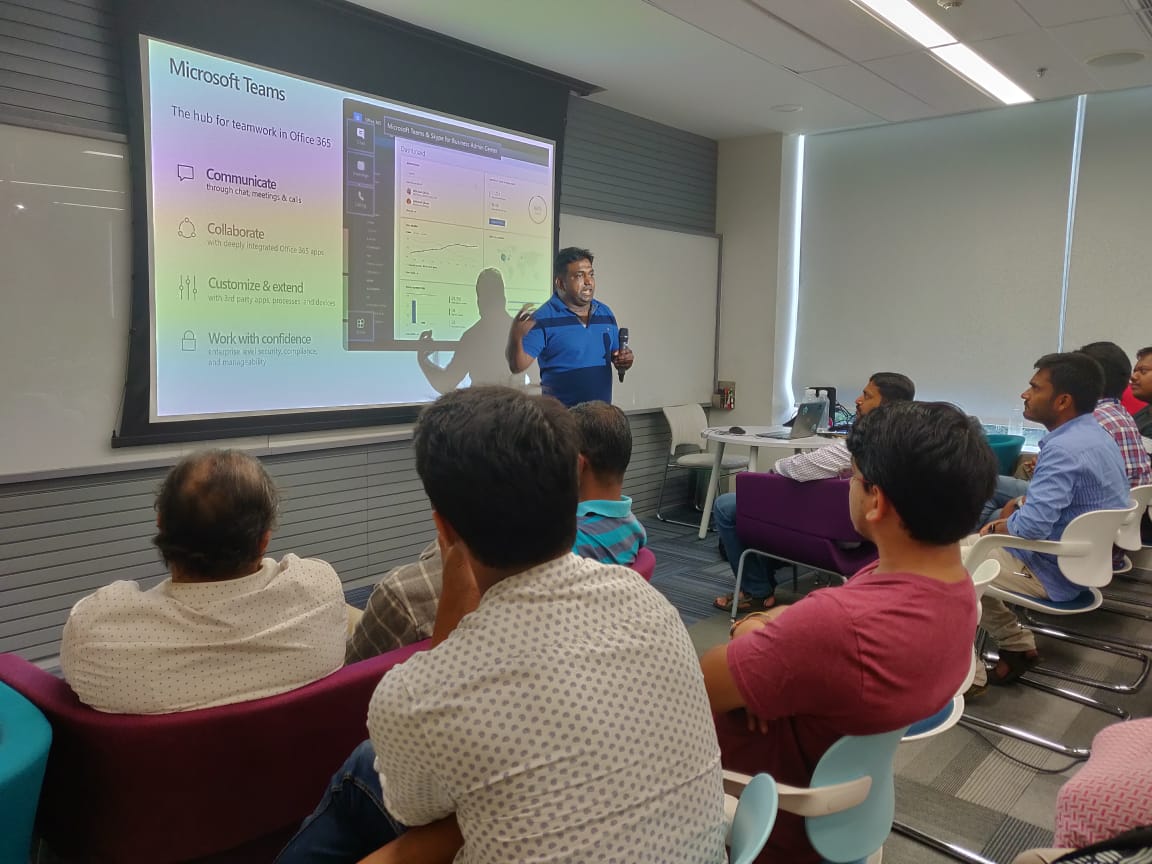 XMonkeys360's tweet image. Bots, Adaptive Cards, Task Module, Message Extensions in Microsoft Teams by @jenkinsns  #M365Bootcamp #MS365DevBootcamp #IndiaMVP #mvpbuzz #MS365DevBootcampChennai #officer365 #O365Bootcam