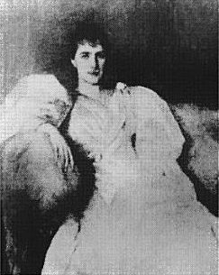 'Draped in fur, Florence looks positively feral 🐺.' - Barbara Belford on Bram's wife's portrait. #bramstokerfestival #bramstoker #BiteMeDublin #Florence Balcombe #WalterOsborne #RoyalAcademy