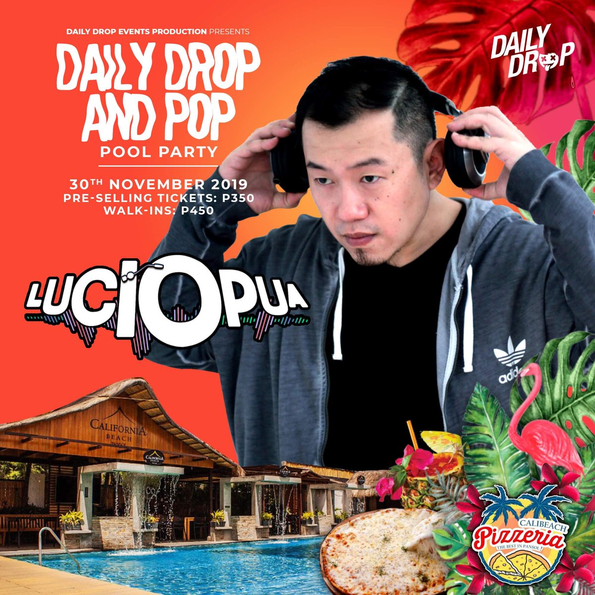 LucioPua's tweet photo. I may not have any more college parties or any event sa #ELBi area for 2019 (but if meron pang pa habol why not) so ... friends from @upjes95 @thegammasigma @UPLBOfficial pls support me and my friends on Nov. 30 #DailyDropAndPop sa California Beach Pansol. DM me for group buy tix https://t.co/hsUmg15SQK