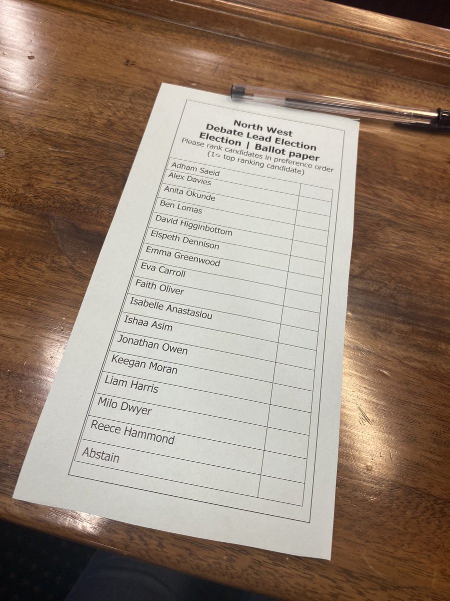 Debate lead elections start now... good luck to all people running! <a href="/YouthforiaNW/">Youthforia</a> #YOFO19