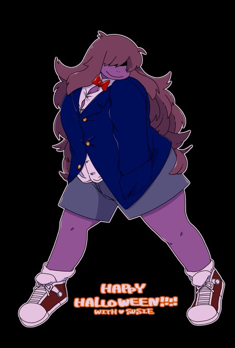 名探偵スージィちゃん(コナン)

#DELTARUNE 
#HappyHalloweenWithSusie 