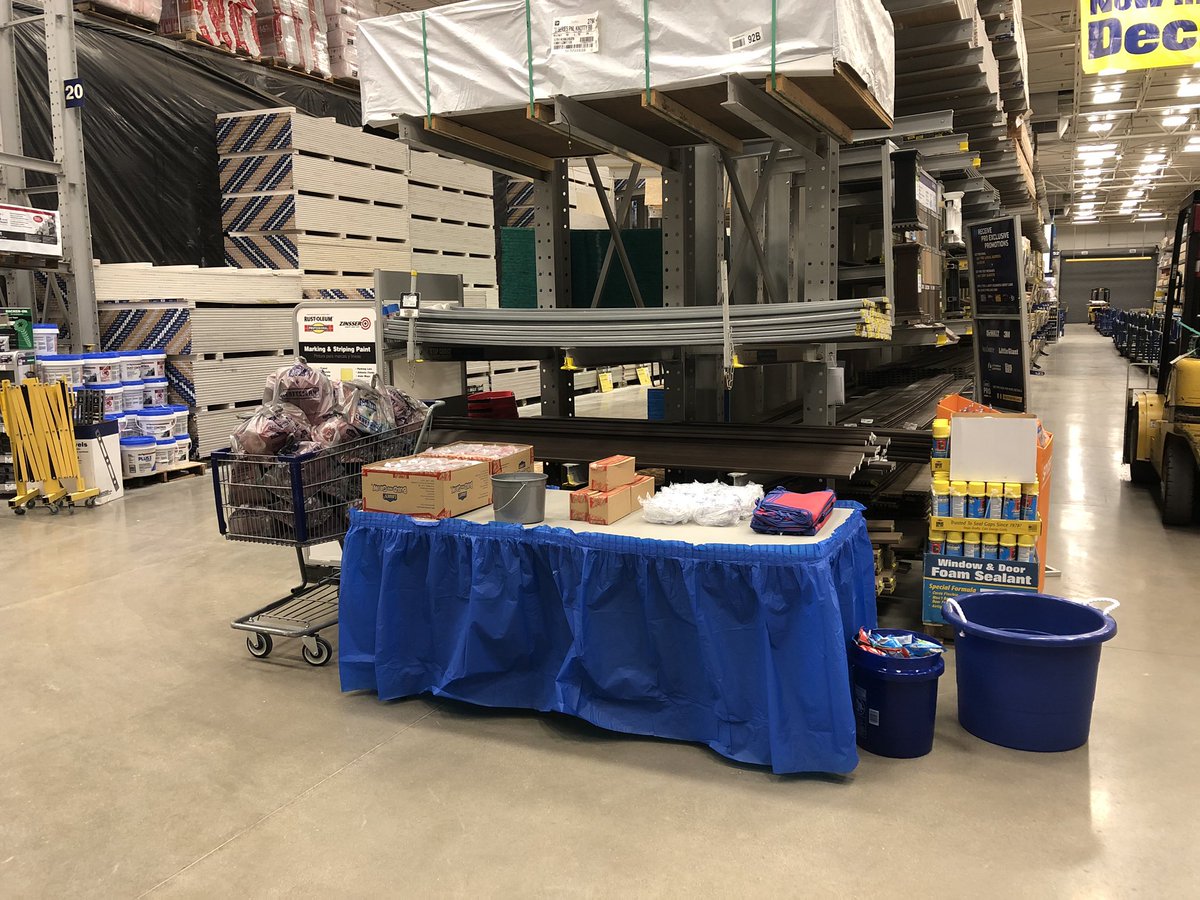 kac48116's tweet photo. Getting ready for our safety day at Lowe’s Howell 779! Come on over and join the fun! https://t.co/qwh44UipcW