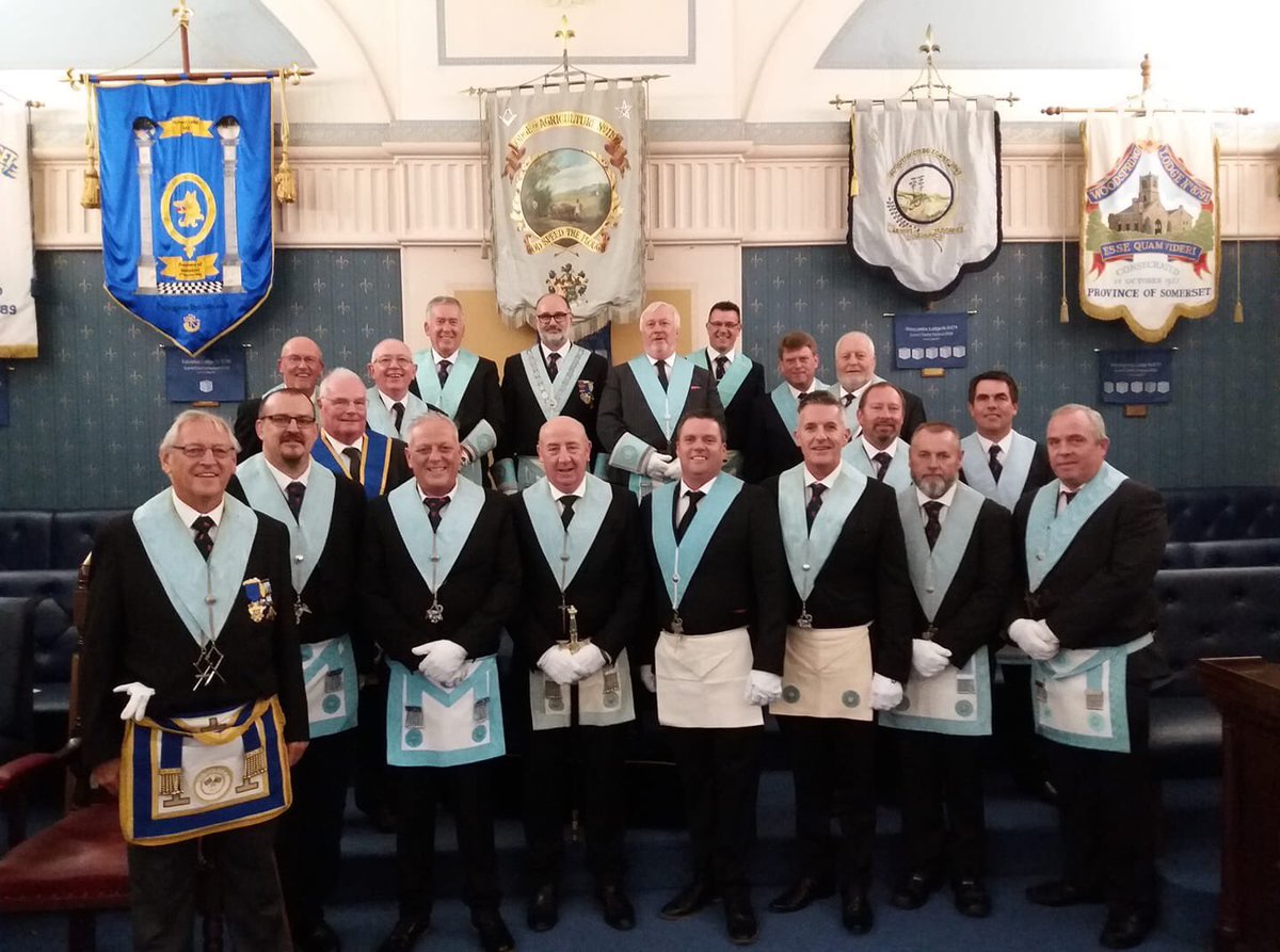 Woodspring Lodge (@wood8791) on Twitter photo Master, Wardens and Officers at the Installation Meeting last night, great time had by all <a href="/PGLSomerset/">Somerset Freemasons</a> Master, Wardens and Officers at the Installation Meeting last night, great time had by all <a href="/PGLSomerset/">Somerset Freemasons</a>