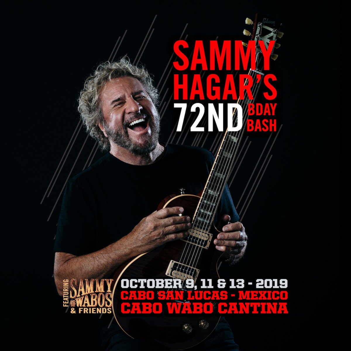 October 13:Happy 72nd birthday to singer,Sammy Hagar(\"I Can\t Drive 55\")
 