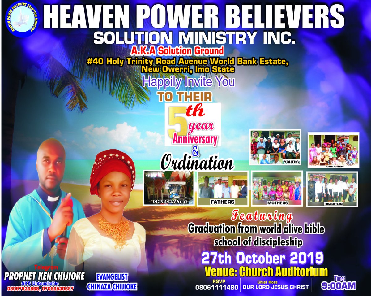 Call in for your design, it is good job and fast delivery, 08061111480, we designs, flex banner, cards and other designs. We handle crusade, birthday, wedding, all programs just give us a call and we will make you proud.