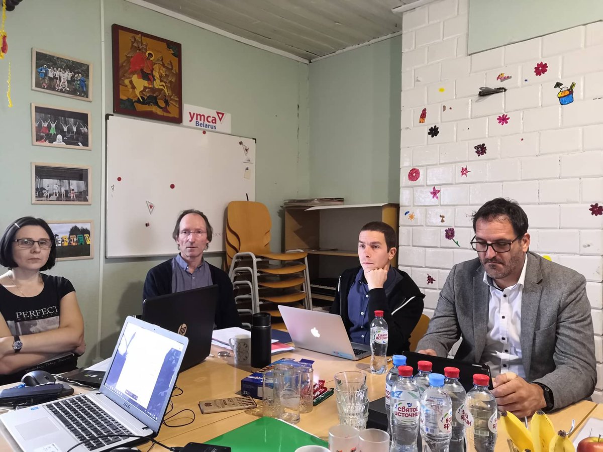 #FieldGroup of #YMCABelarus started its annual meeting. The #partners: <a href="/YMCANL/">YMCA</a>, <a href="/CeviSchweiz/">Cevi Schweiz</a>, <a href="/YMCA_TG/">YMCA Thames Gateway Group</a>, <a href="/kfum/">KFUM Sverige</a> Sverige, <a href="/cvjm/">CVJM</a> Germany &amp; YMCA Europe are gathering in #Volozhyn, to discuss the common vision of partnership and ways of #sustainability of the Belarusian YMCA.