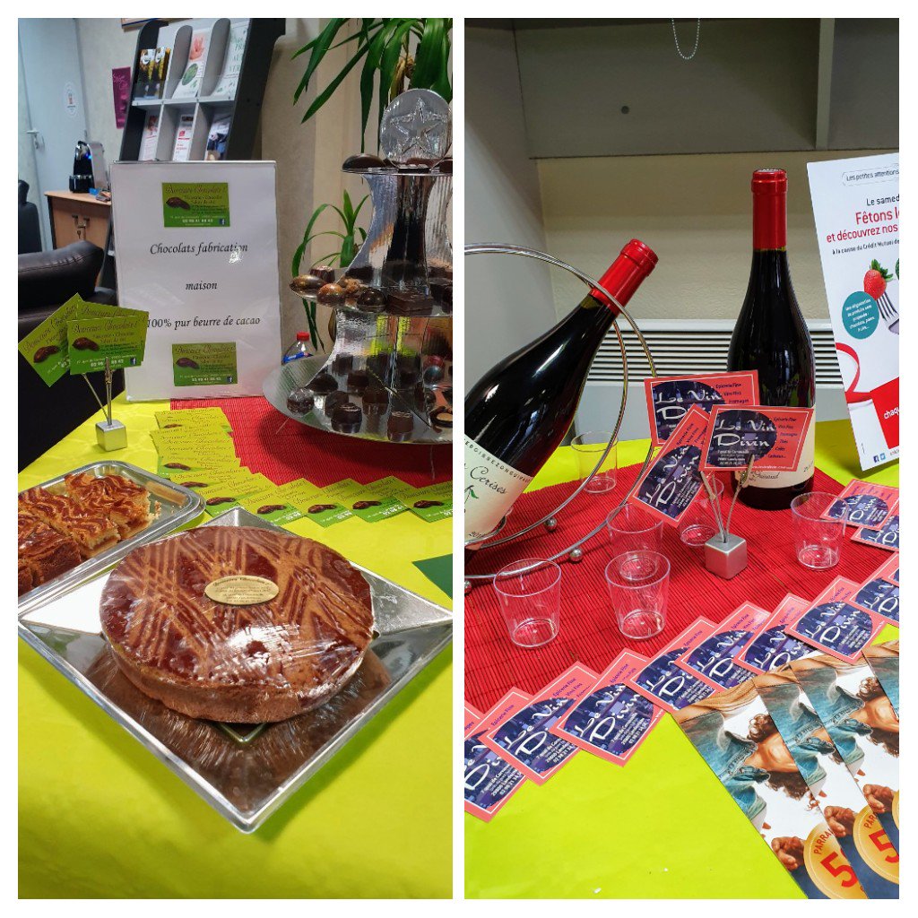 🤩#SemaineduGoût au #CmbLanderneauStJulien Vous êtes nombreux à avoir savouré les produits de nos commerçants locaux! 🤩 Merci à #lachocolaterie #LesVinsDivins #DouceursChocolatsT #LesPrimeursdelaPalud #LaFleurDePain #CyrilPlantec⭐⭐⭐⭐⭐ <a href="/WeAreArkea/">WAA|Actus</a> <a href="/UTLanderneau/">CMB UT LANDERNEAU</a> <a href="/CMBretagne/">CMBretagne</a>