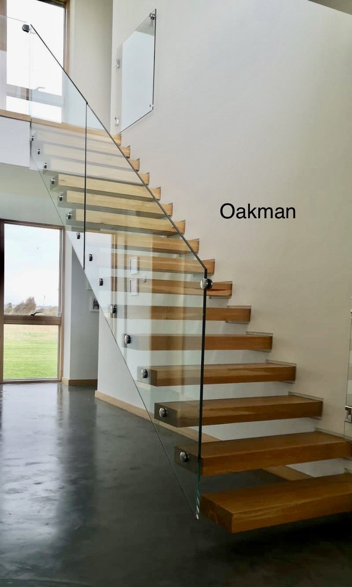 OakmanLtd's tweet photo. Floating Stairs by Oakman #floating #stairs #ireland #modern #glass #wexford #wicklow #dublin #carlow #kilkenny #irish https://t.co/JTPkPWo2T8