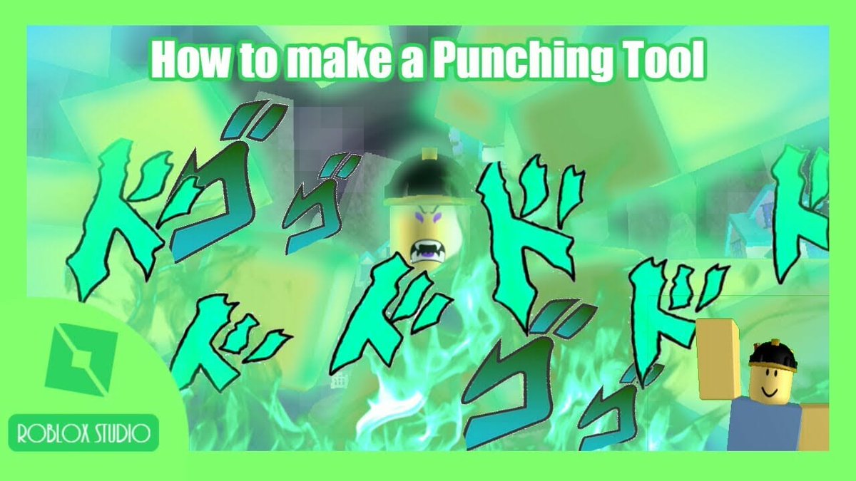 O Xrhsths Epicgoo Sto Twitter Custom Punch Tool Tutorial Roblox Studio Scripting Link Https T Co Vdcldvcrkj Custom Custompunch Custompunchtutorial Punch Punchtool Punchtoolrobloxstudio Punchtooltutorial Roblox Robloxpunchscript - roblox studio how to make a custom tool