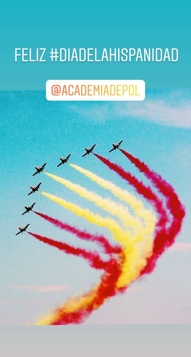 DEPOL_Avila's tweet photo. FELIZ DÍA DE LA HISPANIDAD

💙💚🇪🇦💙💚🇪🇦💙💚🇪🇦💙💚🇪🇦

#DiadelaHispanidad #12OctubreTodoPorCelebrar #depol #diadelaguardiacivil #VirgendelPilar #policianacional #guardiacivil #festivo #seguimostrabajando #aquinosepara https://t.co/uvajaoQLr7