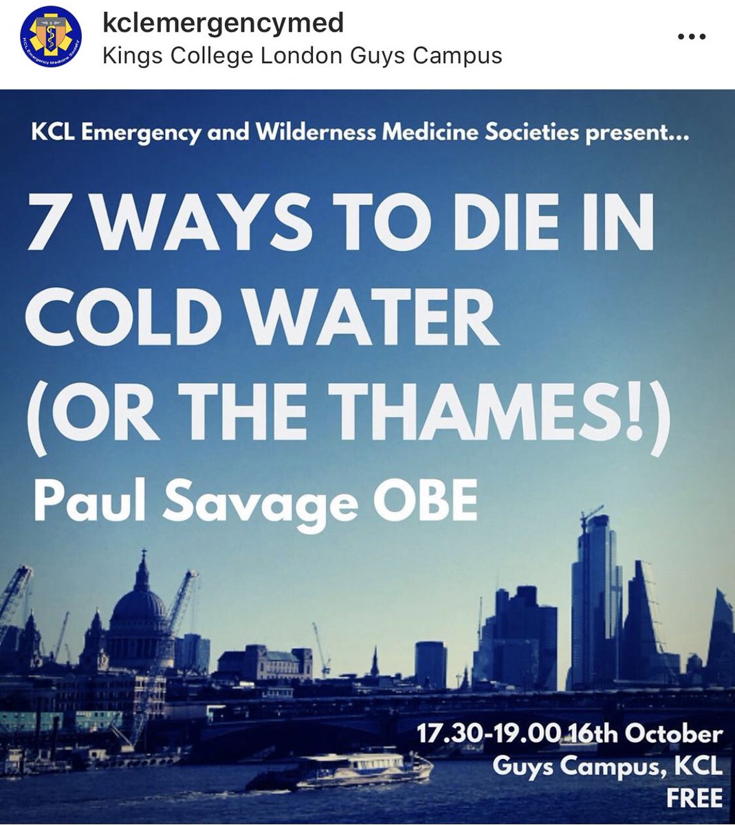 SaviourMedical's tweet photo. If you are in London, and free on Wednesday, and have an interest in all things medical and water - maybe see you there. 👍🏻 https://t.co/Zd4P8uOaWU