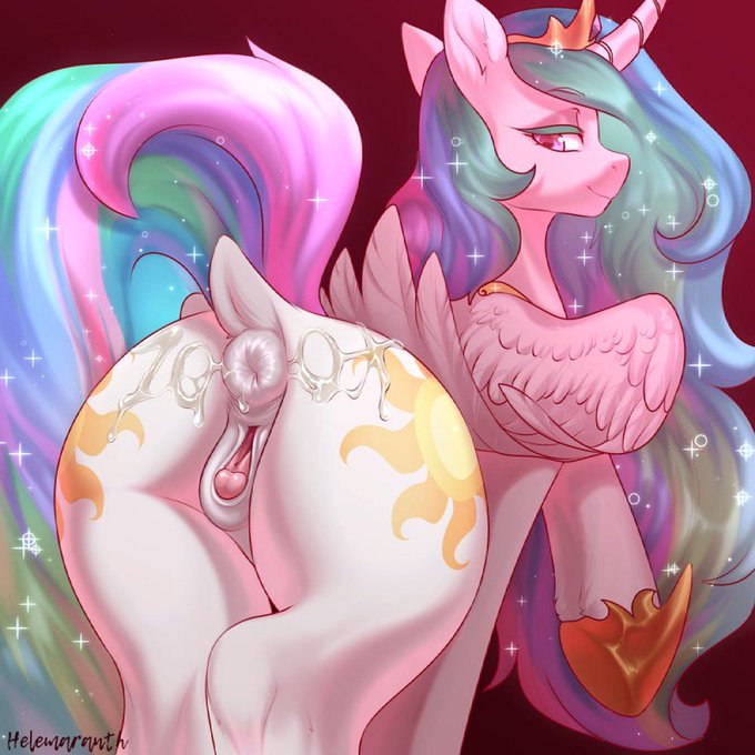 Princess Celestia but you have your sweet pussy soo yummy. 