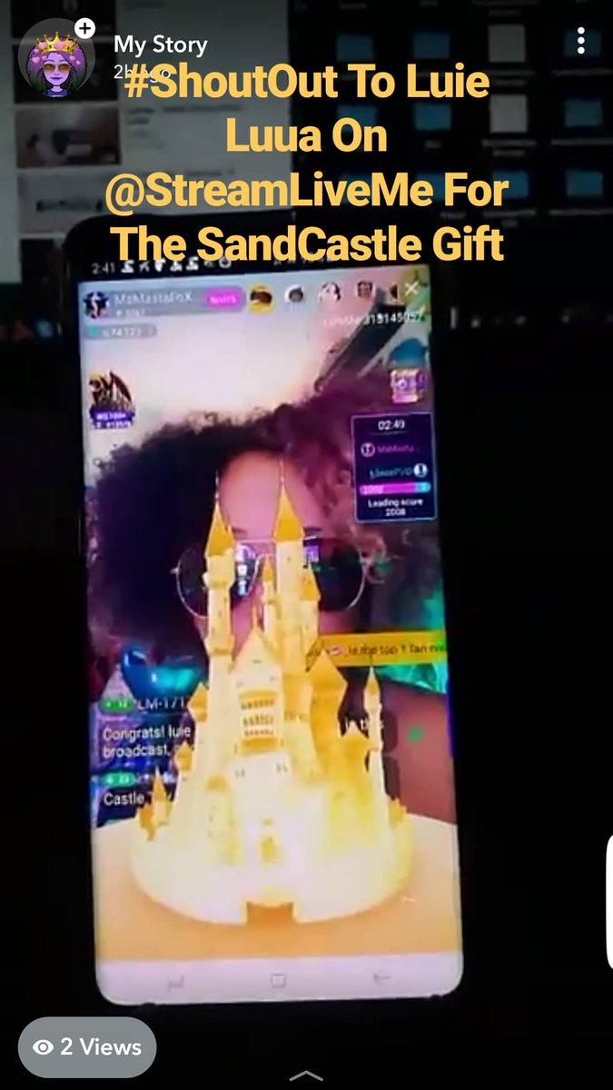 msmastafoxx's tweet photo. #ShoutOut To Luie Luua On @streamLiveme For The SandCastle Gift! My Show @MyCreatorLife Liveme Segment #AyelienInvasion ๐๐ฝ๐ Was So Lava! ๐๐๐ฅ๐ฝ๐ #LiveMeApp #MsMastaFoxx #ClubUFO #Ayeliens #TeamMsMastaFoXX #CosmicCastle #LoveWar #LavaRoom #Friday #CosmicCasino #MyCreatorLife https://t.co/MWihivxFRi