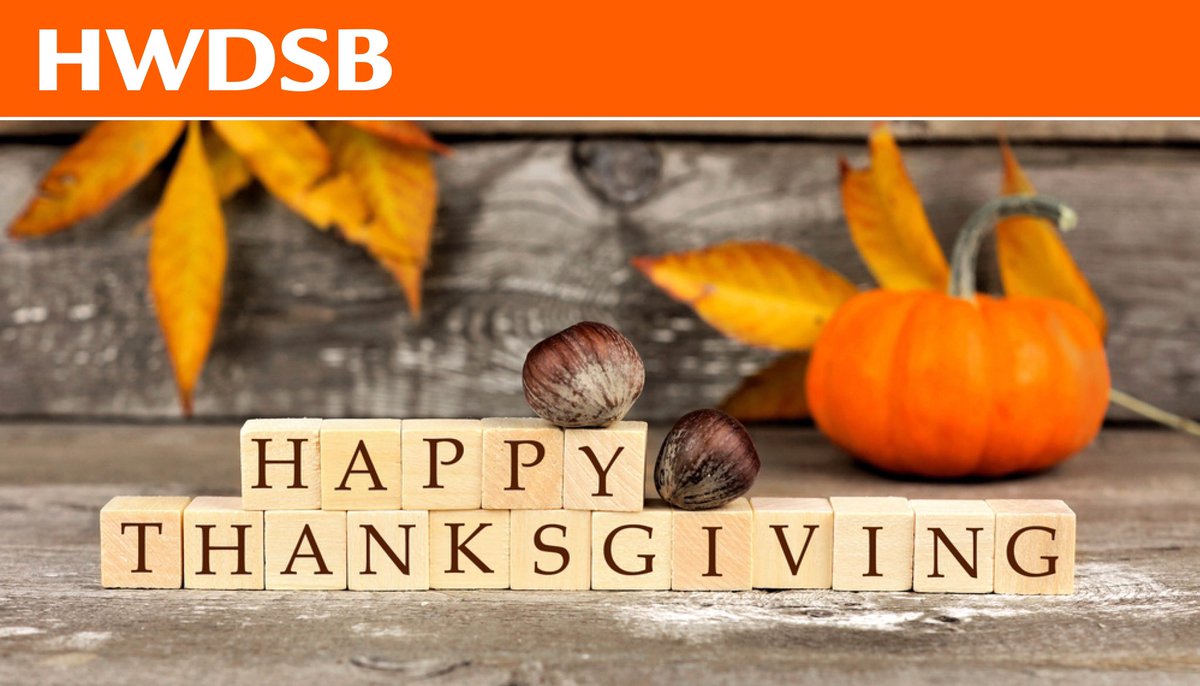 Wishing everyone in the #HamOnt community peace, love and gratitude during this #ThanksgivingWeekend. We take this time with family and friends to restore connections, find wellness, and offer hope during difficult times. 

#HappyThanksgiving