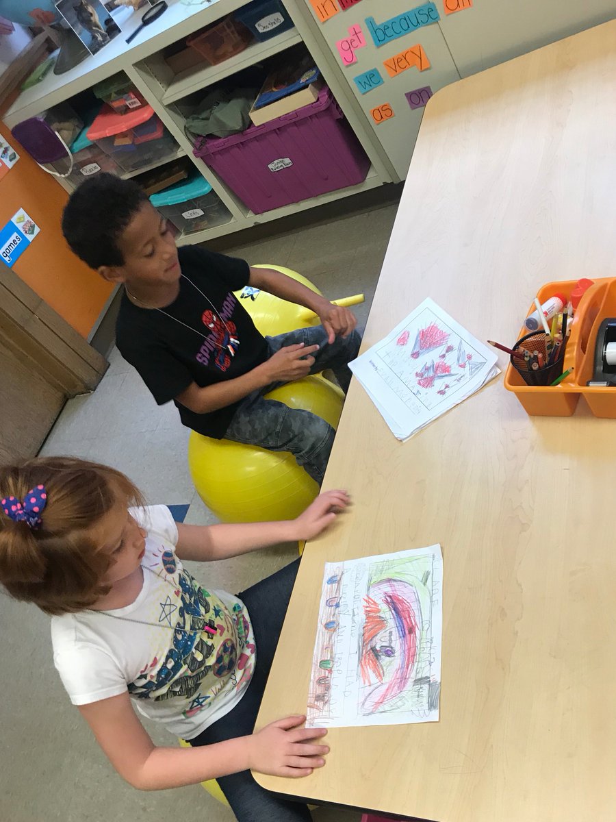 MoodyGrKG's tweet photo. We had our first Writing Celebration of the year with Mrs. Kontos's first grade class! #irving97 #d97 #oakpark97 #writingcelebration #writingunitsofstudy https://t.co/xvNSaGRdIs