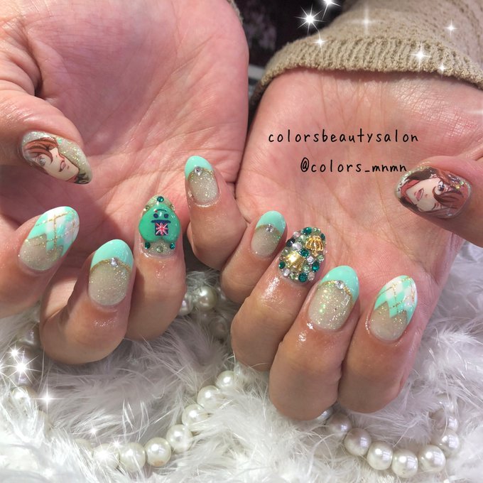 痛ネイルのtwitterイラスト検索結果