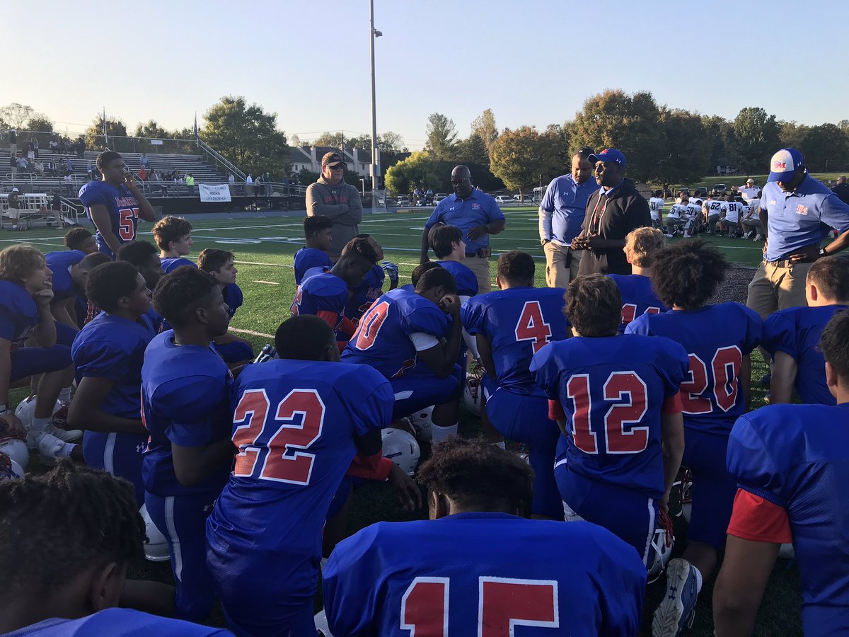 PenFed's tweet photo. He was a star on the football field, and now he’s back coaching  at his alma mater. Coming soon our story on @DeMathaCatholic @PackFootball running back Tyrone Jackson @ncjohnjack1 Our @PenFed members are difference makers on and off the field! #PenFedProud #OneDeMatha #allmets https://t.co/gGux7l5wtx
