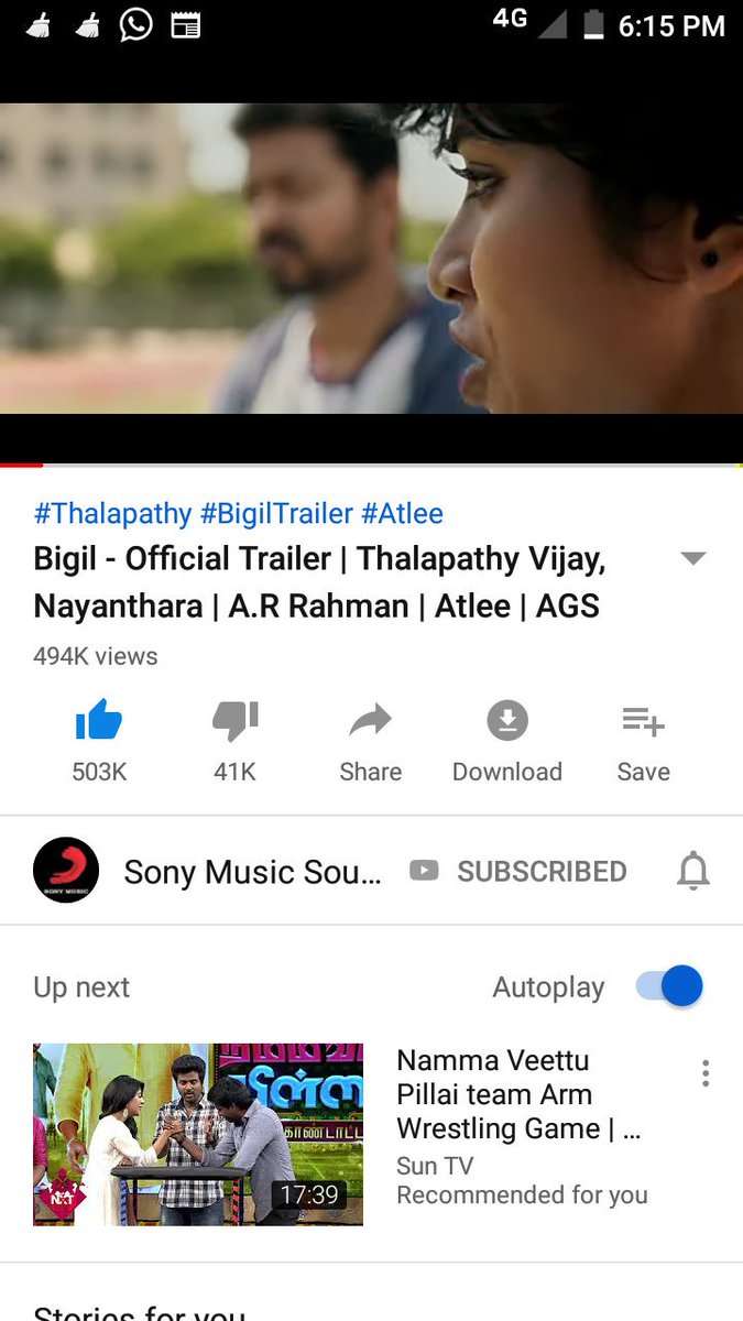 muramanesh06's tweet photo. #BigilTrailer #facklikes #fackviews https://t.co/1TEOciREWk