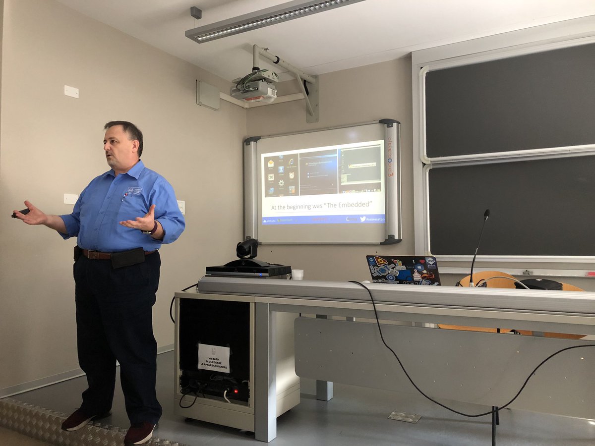 MircoVanini's tweet photo. @MarcoDalPino on stage #AzureSatPN https://t.co/aMiU5yWco3