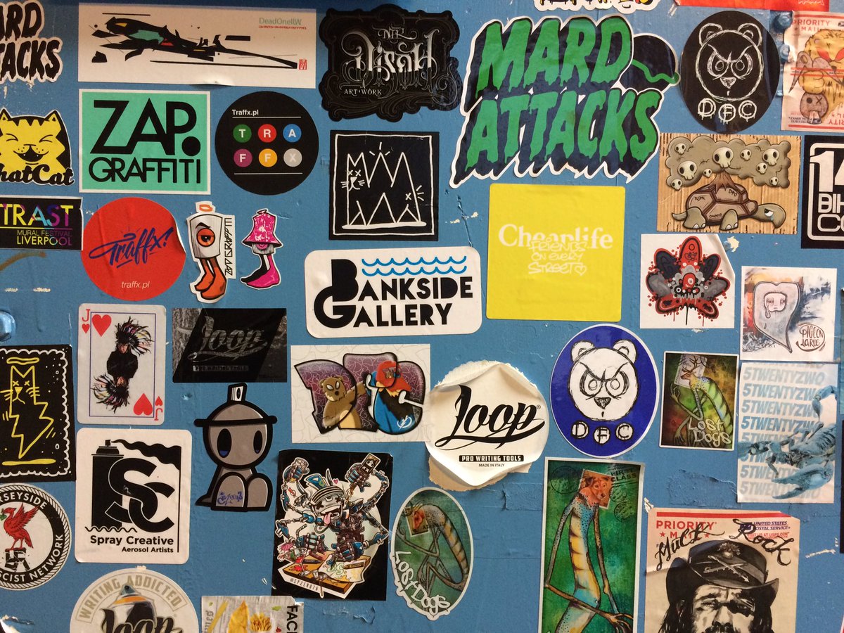 LivOpenStudios's tweet photo. Loving the 🌈 @zapgraffiti open TODAY until 18:00 #lost19 https://t.co/tgY9wfEtPL