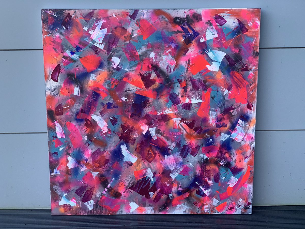 rcamilleriart's tweet photo. โMoody Brightsโ is now available to buy. Message me for price details ๐
100cm x 100cm
Mixed media on canvas
Definite autumn vibes in this piece ๐
#moodybrights #autumnvibes๐ #abstract #mixedmediaarts #abstractionart #artsy #modernartists #richcolours #opulent #plums https://t.co/LmWsm6VkBx