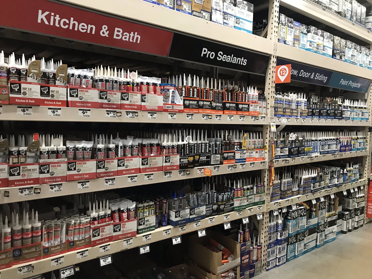 britt108's tweet photo. 8929 is ready for the weekend. D24 associate Chris has the caulking bays packed out and in stock. #0Outs #perfectbay Great job Chris! @narainmichelle @HDMike373 https://t.co/Ey4y4zL94Q