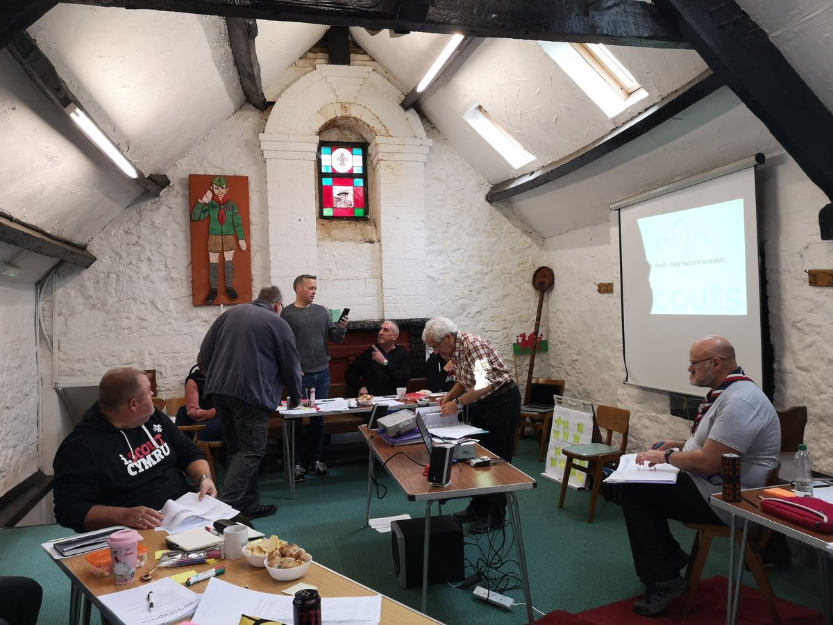Managers and Supports Training. A great course so far. Looking forward to this afternoons session <a href="/ScoutsCymru/">ScoutsCymru</a> <a href="/Rhian_Moore/">Rhian M</a>