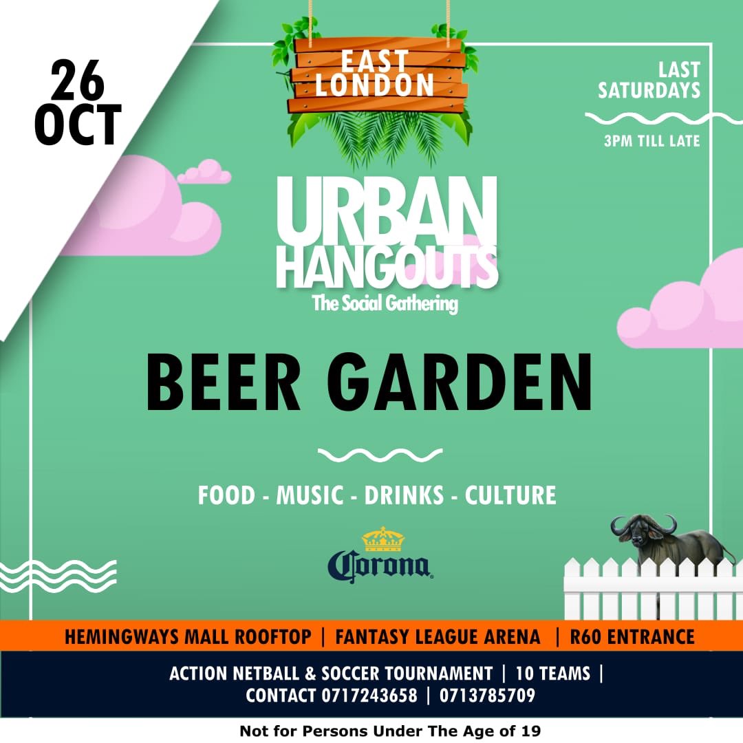 Nasssi_M's tweet photo. Corona always brings the vibe to the beer garden🍻🔥 #UrbanHangoutsEL #LastSaturdays #TheSocialGathering https://t.co/FVJQurSe1R
