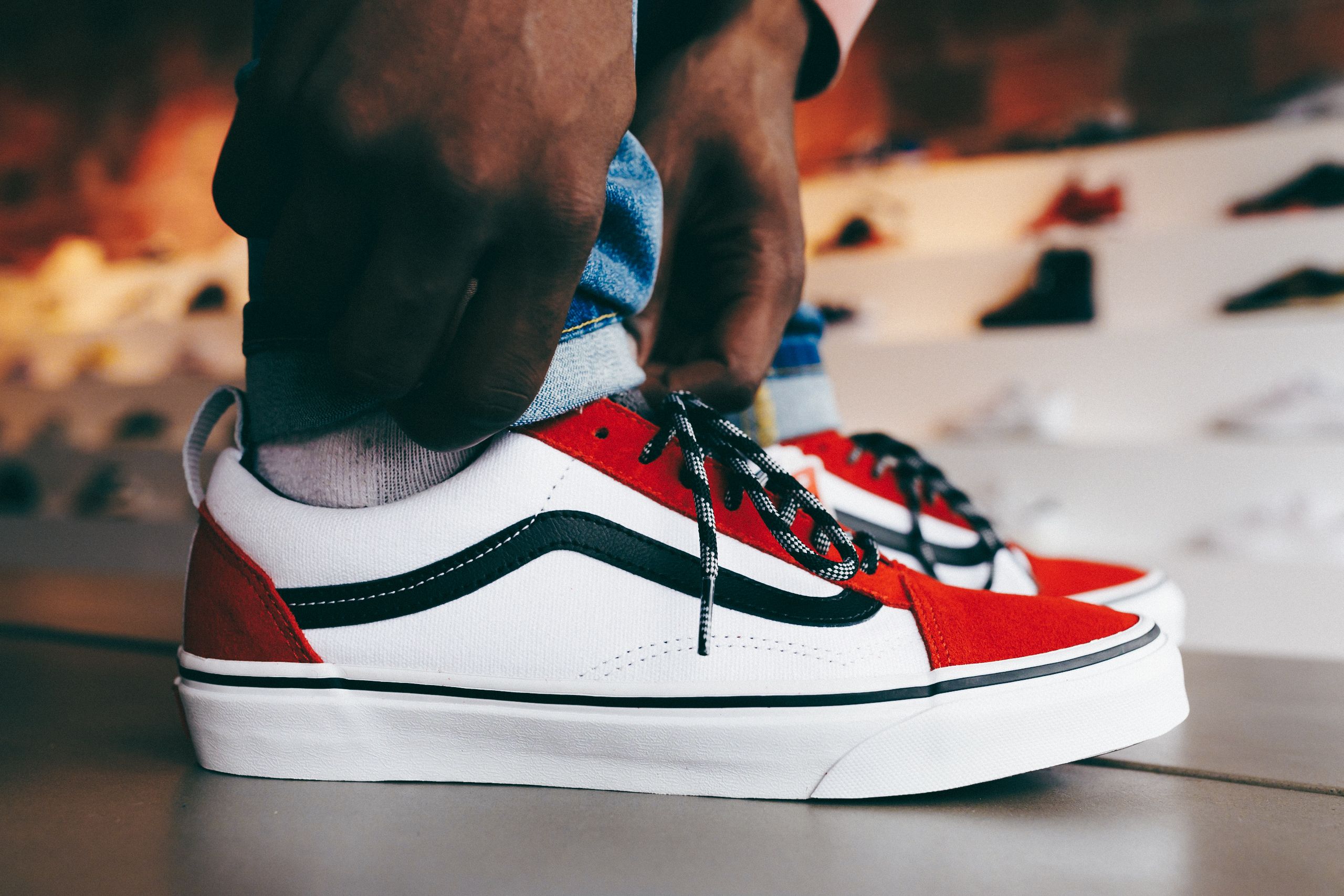 Burn Rubber on "The Vans Old Skool Webbing (Red/Black/True White) available now in-store and online @ https://t.co/7c96Dhzndv https://t.co/NH7RqDwqxQ" / Twitter