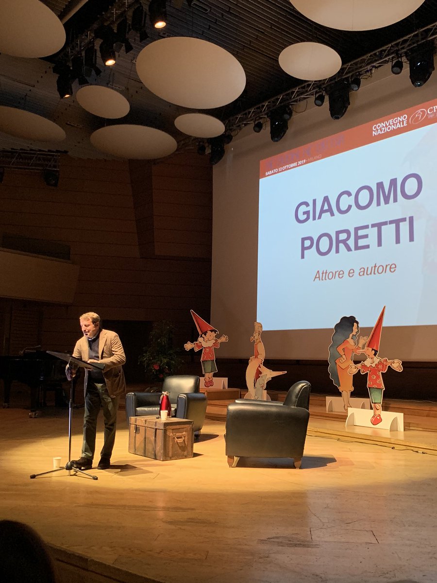 Primo intervento del pomeriggio con #giacomoporetti del trio #aldogiacomogiovanni