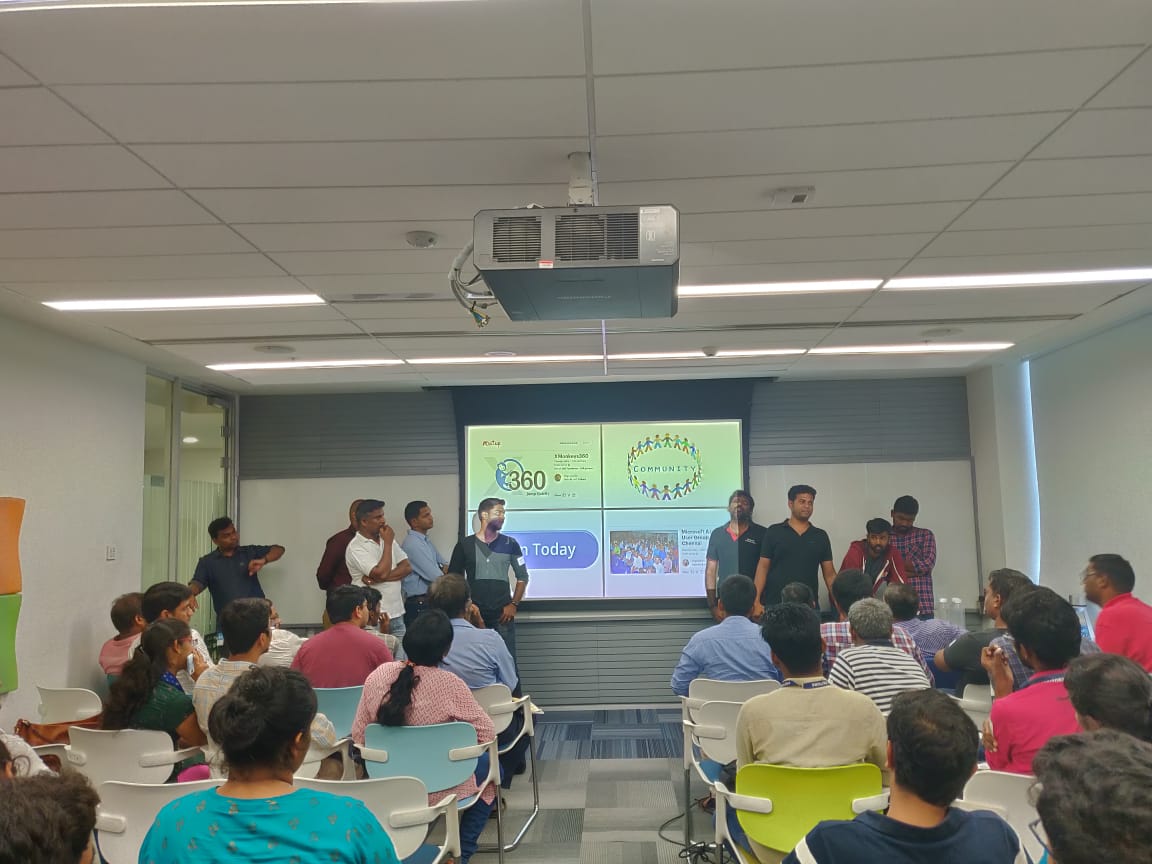 XMonkeys360's tweet image. Closing Note &amp;amp; goodies distribution #M365Bootcamp  #IndiaMVP #MS365DevBootcamp #office365 #MS365DevBootcampChennai  #O365Bootcamp #mvpbuzz @contactsathish @narasimaperumal @ShakthiRavi @Anbu_Mani27 @IndiaMVP @Office365 @Office @OfficeDev