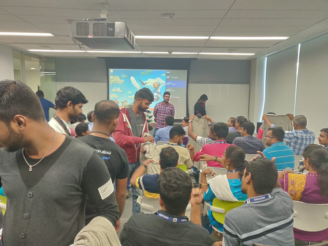 XMonkeys360's tweet image. Closing Note &amp;amp; goodies distribution #M365Bootcamp  #IndiaMVP #MS365DevBootcamp #office365 #MS365DevBootcampChennai  #O365Bootcamp #mvpbuzz @contactsathish @narasimaperumal @ShakthiRavi @Anbu_Mani27 @IndiaMVP @Office365 @Office @OfficeDev