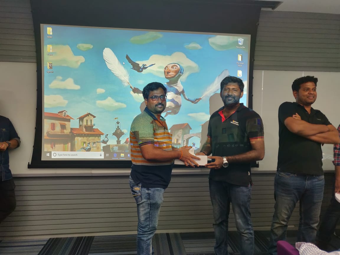 XMonkeys360's tweet image. Closing Note &amp;amp; goodies distribution #M365Bootcamp  #IndiaMVP #MS365DevBootcamp #office365 #MS365DevBootcampChennai  #O365Bootcamp #mvpbuzz @contactsathish @narasimaperumal @ShakthiRavi @Anbu_Mani27 @IndiaMVP @Office365 @Office @OfficeDev