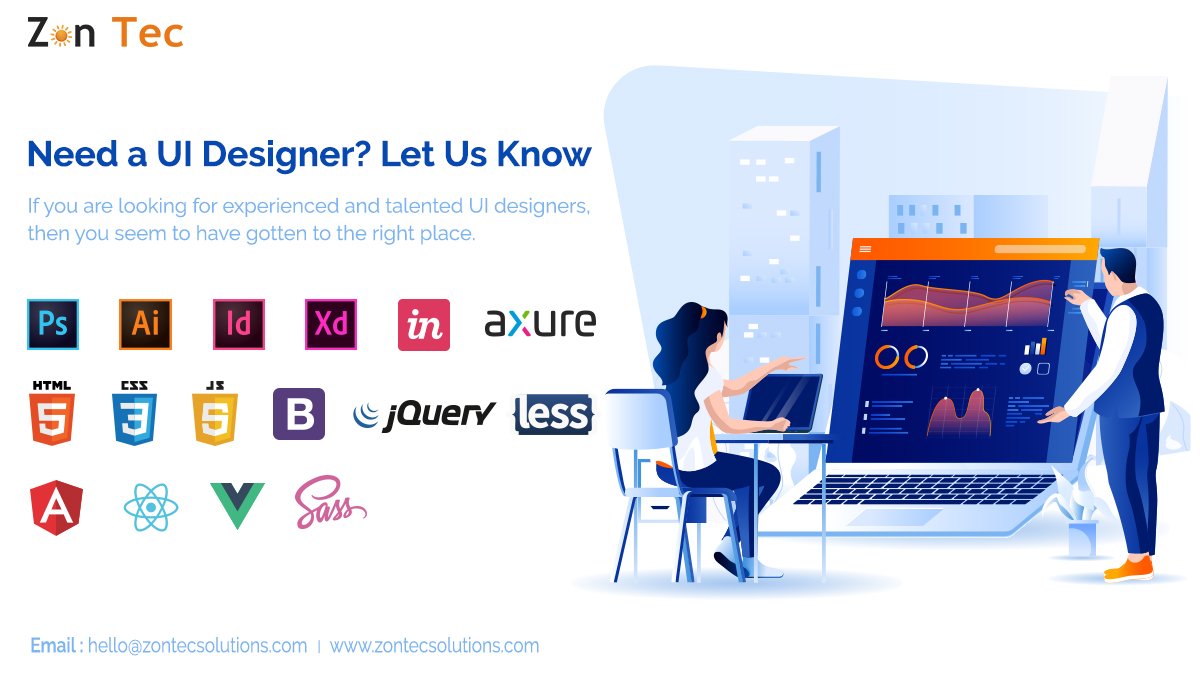 zontecsolutions's tweet photo. " We Don’t Just Design, We Create Experience "
For the best user experience & creative interface hire experienced UI/UX designers from Zon Tec Solutions
#WebDesigning #ApplicationDesigning #UI #UX #HTML #Photoshop #Javascript #jQuery #CSS #React #UserExperience #UserInterface https://t.co/1CnWNjtk8o