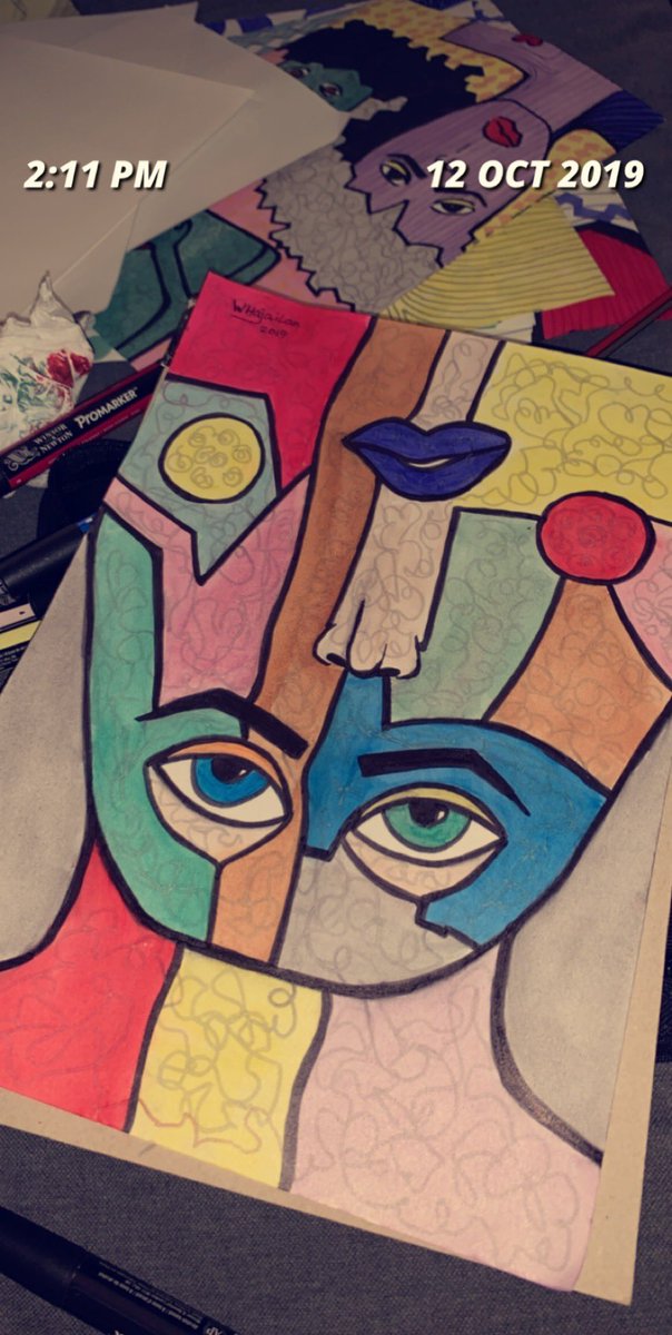 waadalhajailan's tweet photo. Ordinary
مألوف
Marker pen on A4 paper - 2019
اقلام ماركر على ورق A4 - ٢٠١٩
#WHajailan #Hajailan #fineart #acrylicpainting #acrylics #artist #artistsoninstagram #artwork #saudiarabia #jeddahart #arabartists #abstractart #dxbart #acryliconcanvas #فنون #فن_تشكيلي #الحجيلان #تجريد https://t.co/u2TPeiFVjL