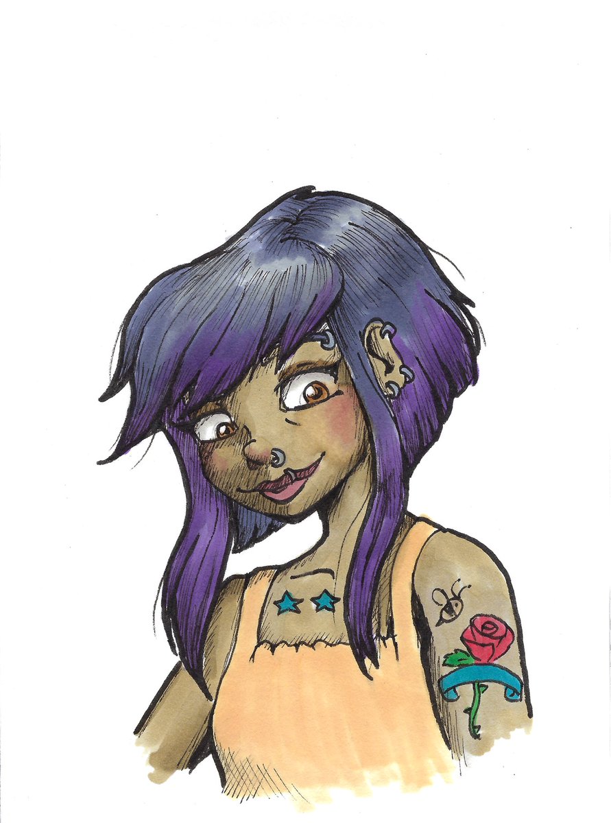 aokstudios's tweet photo. Inktober day 12. Portraits. Enjoy #inktober2019 #inktober #aokstudios https://t.co/cI09rfTL0V