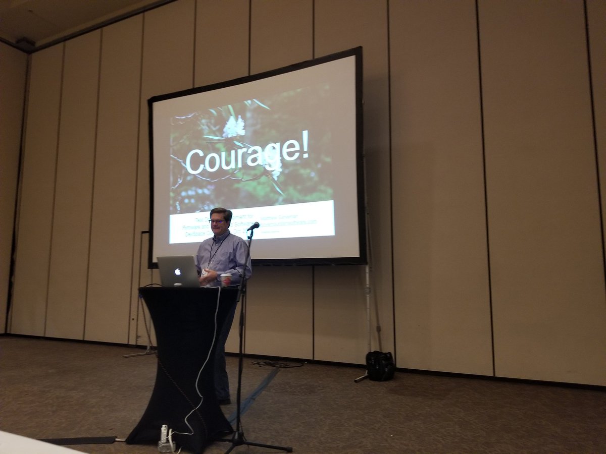 NagleCode's tweet photo. About to learn some test driven development for embedded @devspaceconf day 2! #DevSpace19 https://t.co/5x4hNs6TLd