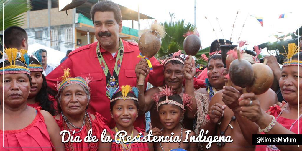 PsuvGuaribe's tweet photo. #12Oct a 527 Años de resistencia, aún seguimos en pie de lucha contra los imperios y Celebramos el Día de la Resistencia Indígena! Resistir es vencer! @NicolasMaduro https://t.co/vM39JZ5Yru