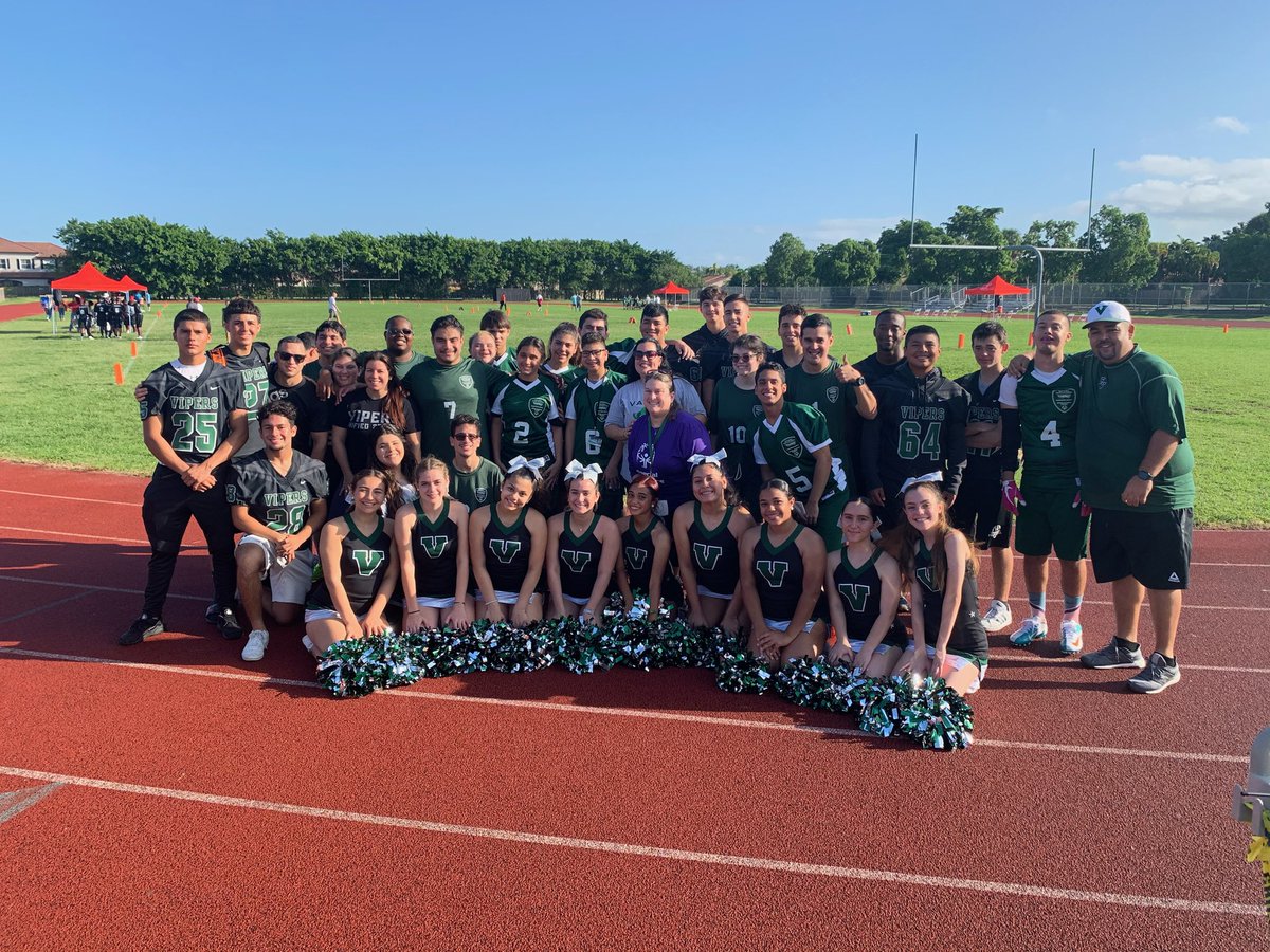 Special Olympics Flag Football Tournament hosted by Varela Today!  GO VIPERS!!!! #WeAre #ItsAGreatDayToBeAViper #SpecialOlympics