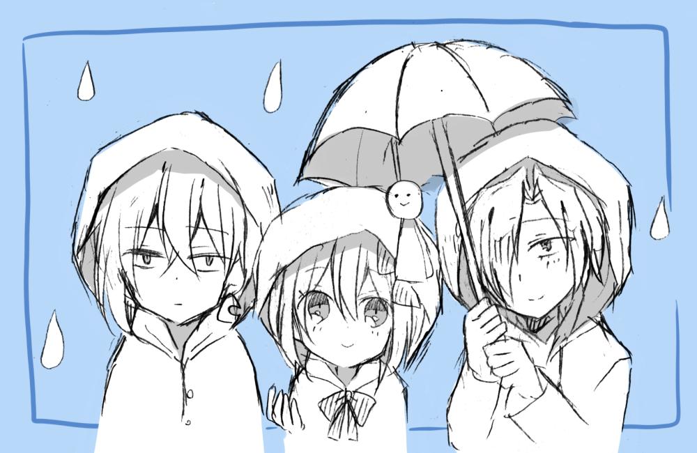 お題箱より
【雨の日のカッパ】

お題、ありがとうございます!
#WitchsHeart 