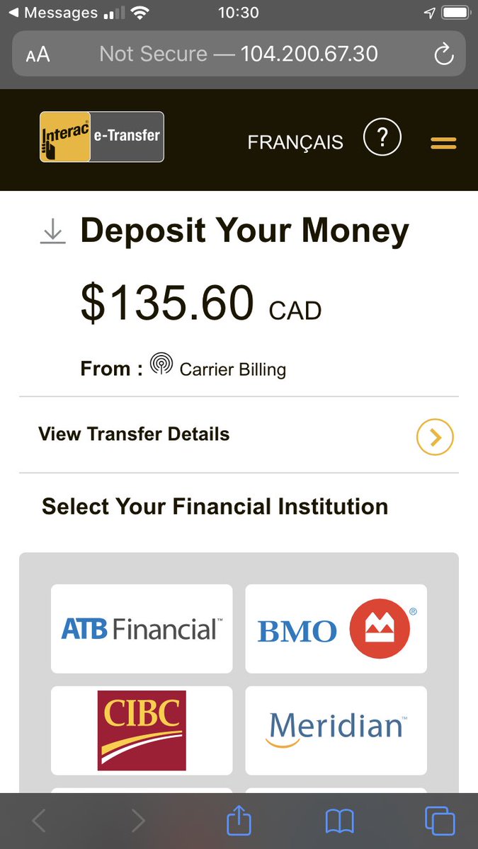skipperoquinn's tweet photo. Anyone see this? I think it’s a scam. Doesn’t take me to my online banking app. It wants me to fill all information out. https://t.co/y9RbreBHbl
