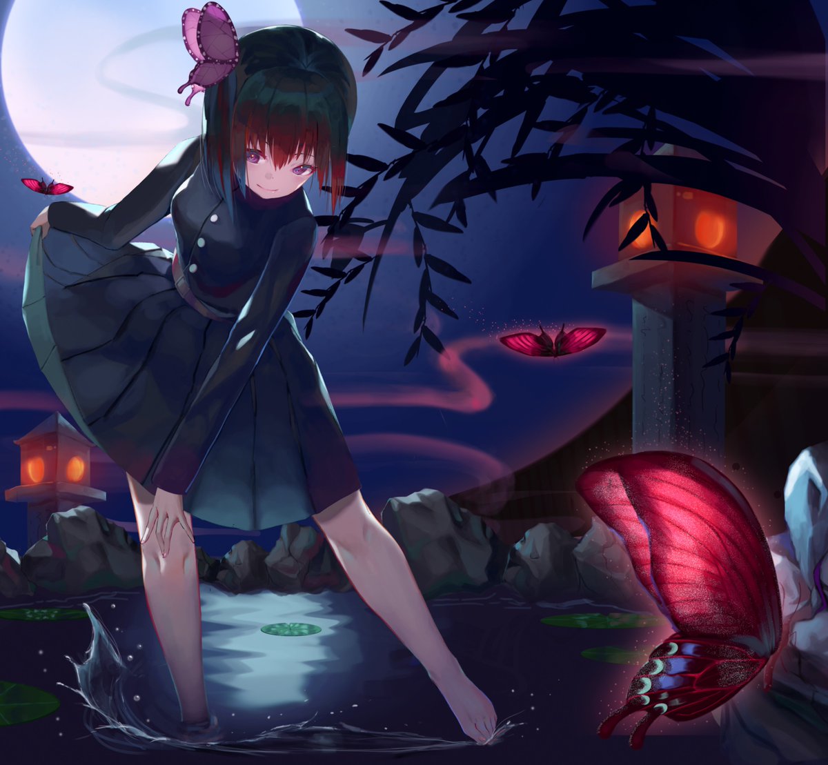 栗花落カナヲ 「かなを

#鬼滅の刃 
#栗花落カナヲ 」|Nekobellのイラスト