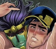 JOTARO : this fanart acc has my insides twisting aturning just at the