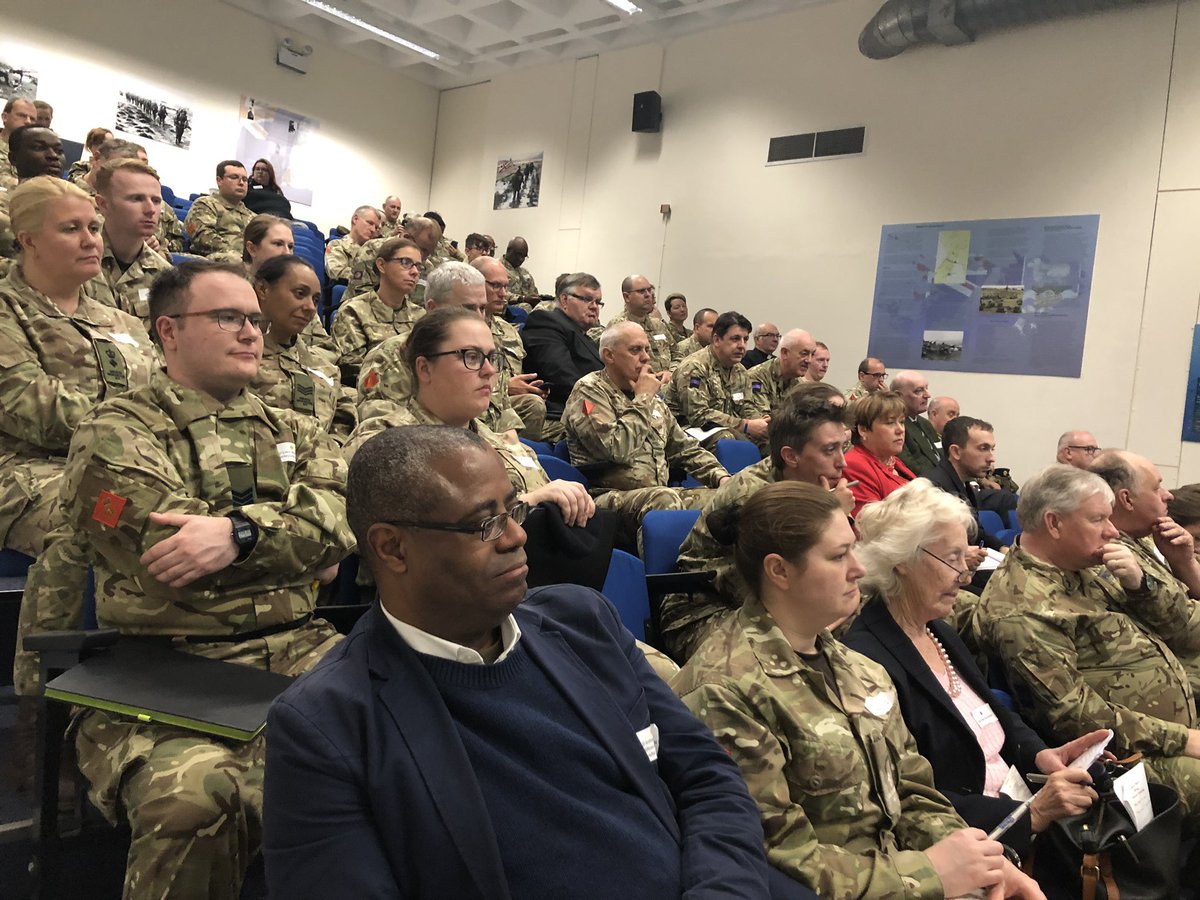 ACFStepChange's tweet photo. It was a pleasure to have RSM Jonathan Jesson speaking at the #ACFStepChangeConf19 on his 18th Birthday at @RMASandhurst- his presentation was on ‘Inclusion- A Cadets prospective’ Well done for delivering a fantastic presentation and Happy Birthday #RSM! #DiversityandInclusion https://t.co/p9wlYGwvoF