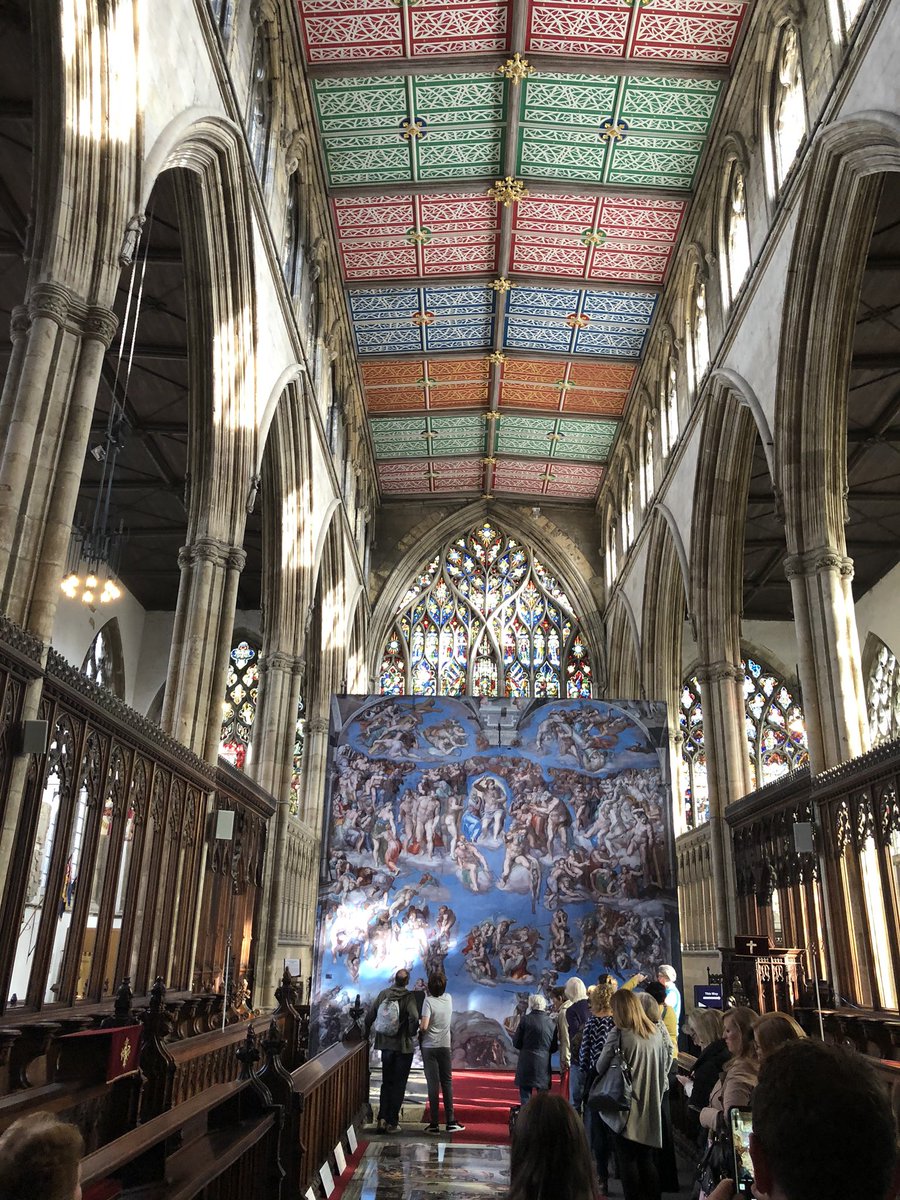 Out_About_Mummy's tweet photo. Lunch at @TrinityMarket1 then a trip to @HullMinster ☺️🤗 #presstrip #VisitHull  #BlogOnVisits #trinitymarkethull #sistineinhull
#Myhullminster https://t.co/aAMxSmbApz