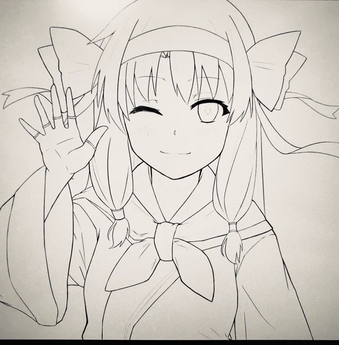 シトナイあとは色だけ
もう服のシワとか手とか分からなすぎて考えるの疲れた…

#fgo
#シトナイ
#イラスト王国 