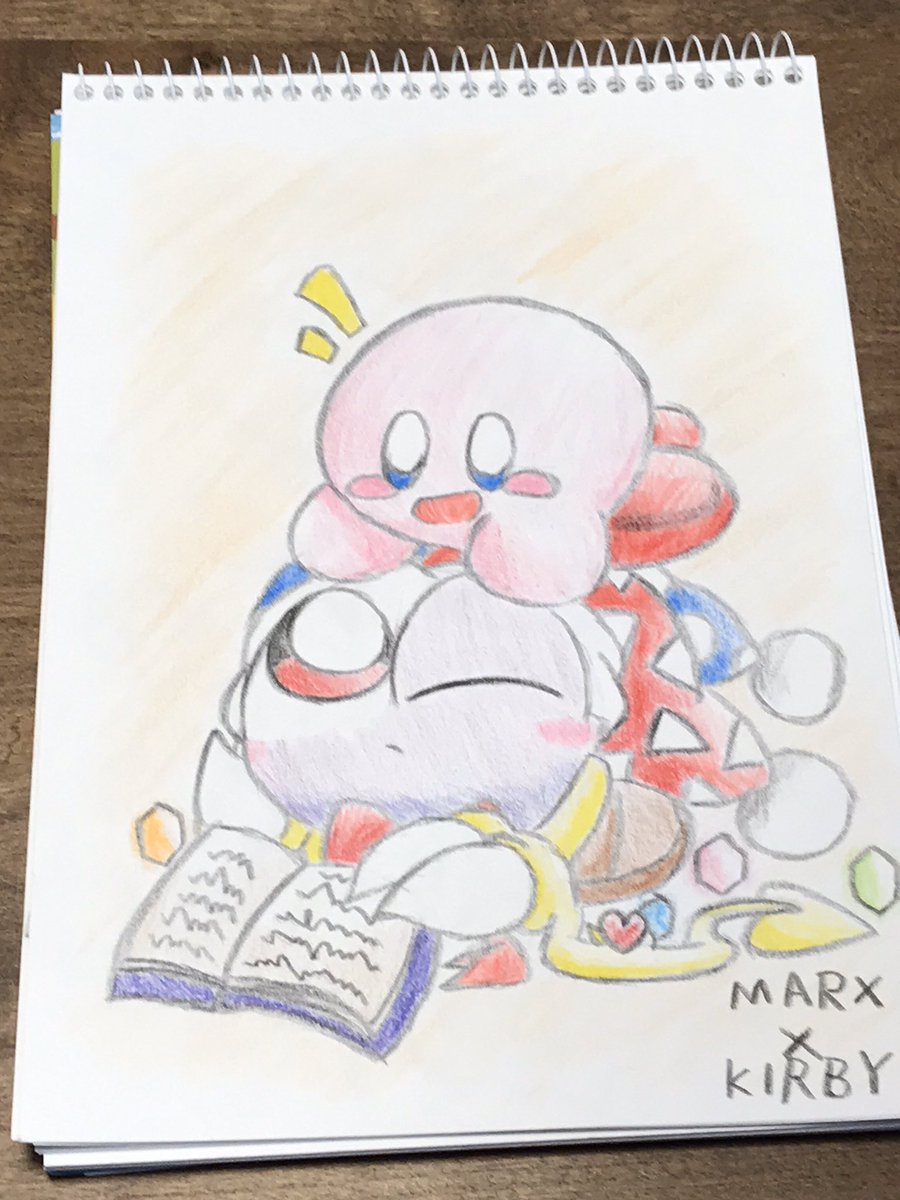Fuuuuuto 星のカービィ カービィ イラスト カービィイラスト 色鉛筆 色鉛筆画 イラスト好きな人と繋がりたい Kirby