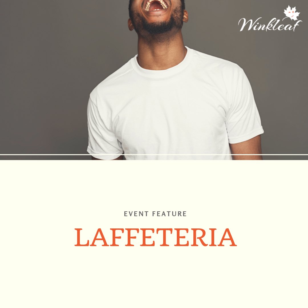 winkleaf's tweet photo. Laffeteria is a seasonal comedy concert coupled with Music and Dance packaged and owned by a sensational and prolific comedian named Hephta.

See event details https://t.co/PVgm50AYgy https://t.co/iSv5bALHhl